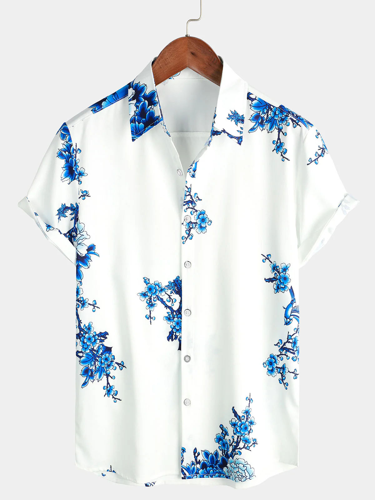 Мужская винтажная рубашка с ко – обзор и цена Vintage Hawaiian Floral Shirt